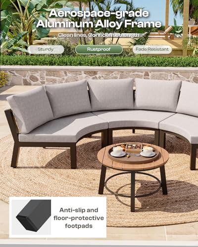 Luxury Patio Furniture Set for 10 People, view 6