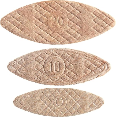 Beechwood joining biscuits variety pack for woodworking, view 2