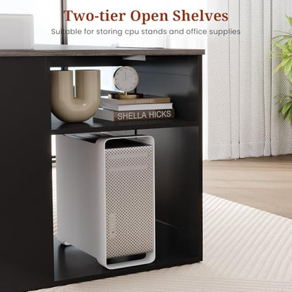 70.9" Executive Desk with Power Outlet, view 8