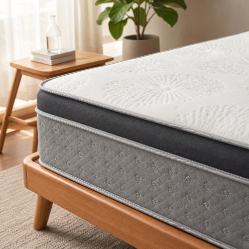 Cool Hybrid Mattress, Gel Memory Foam & Independent Pocket Springs, view 3