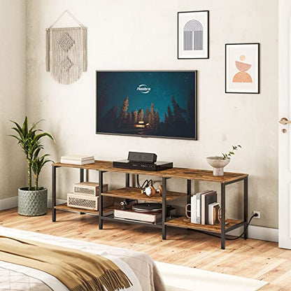 TV Stand with Power Outlets to 75 Inches, view 5