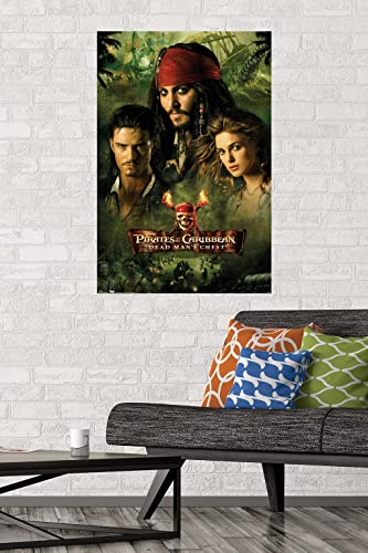 Disney Pirates of the Caribbean: Dead Man's Chest - Group Wall Poster, 22.375" x 34", Premium Unframed Version