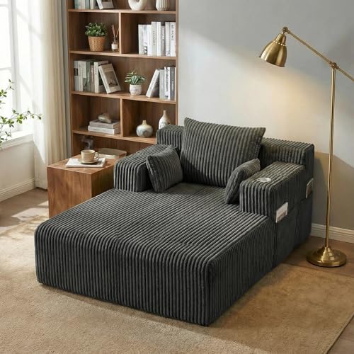 66" Oversized Chaise Lounge Indoor, view 4