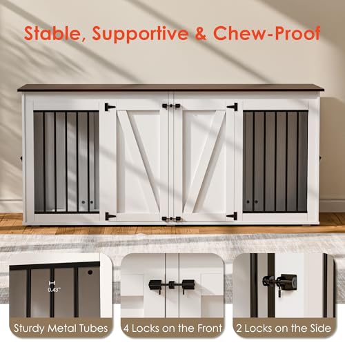71 in Dog Crate Furniture for 1 or 2 Dogs, view 7