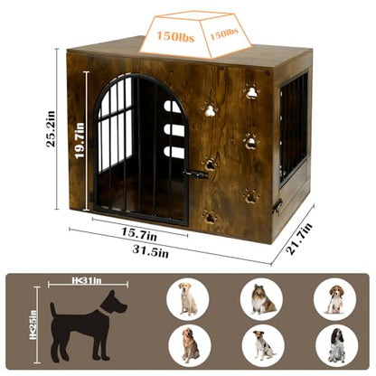 Dog Crate Furniture for Small Medium Dogs, view 4