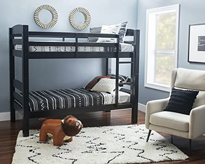 Powell Furniture Levi Bunk Bed, Black