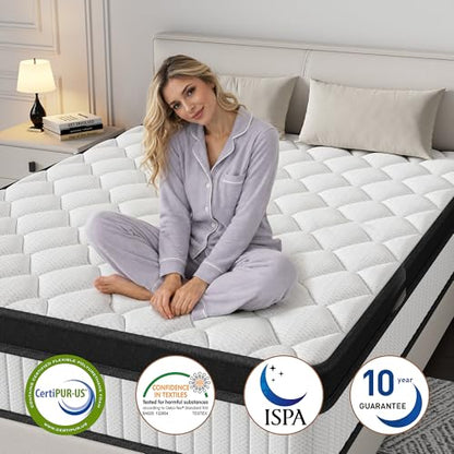 12 Inch Hybrid Mattress King Size, view 5