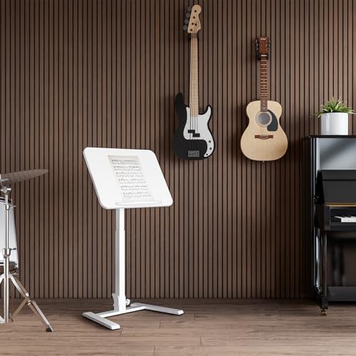 25" Mobile Folding Desk: Pneumatic Sit-Stand, No Assembly, view 5