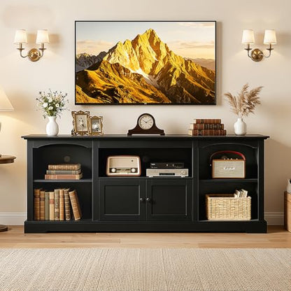 LUCKLIFE 71" TV Stand for TVs up to 80 Inch, view 4
