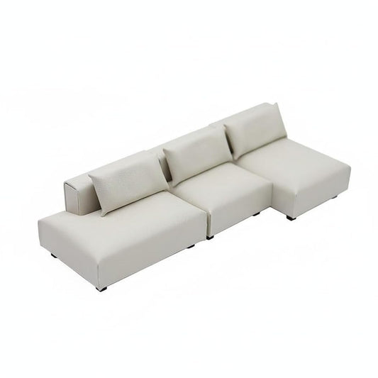 Sofa Modern Miniature Furniture Model Sectional Dollhouse Couch Lifelike Design Realistic Decor Suitable for Miniature Scene Projects Model Building, Wht 1-20 Single
