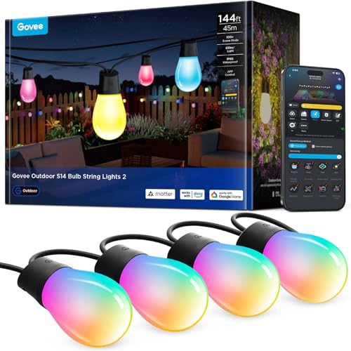 Govee S14 Bulb Outdoor String Lights 2, view 3