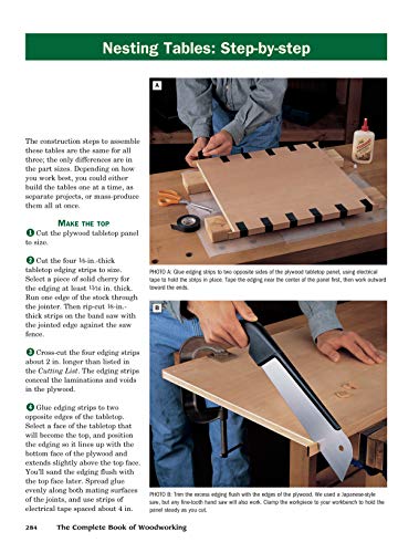 The Complete Book of Woodworking cover, view 6