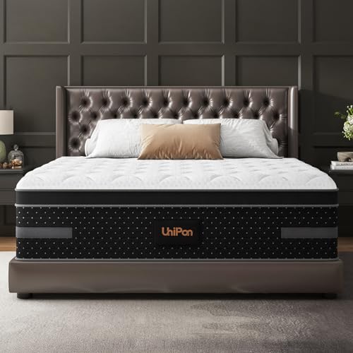 Queen Mattress 14 Inch, Firm Hybrid Mattress in a Box Deep Sleep, view 2
