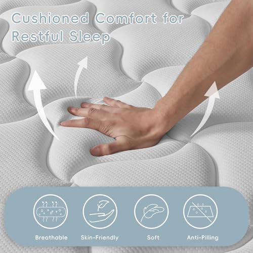 Queen Mattress, 12 Inch Queen Size Mattress in a Box, view 4