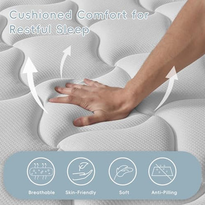 Queen Mattress, 12 Inch Queen Size Mattress in a Box, view 4