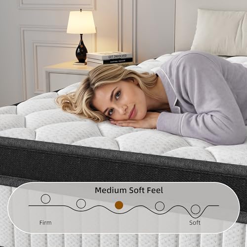 12 Inch Hybrid Mattress King Size, view 4
