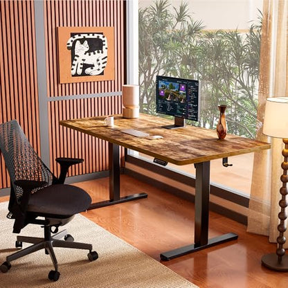 Height Adjustable Electric Standing Desk, 48 x 24 Inches Sit Stand up Desk, view 3