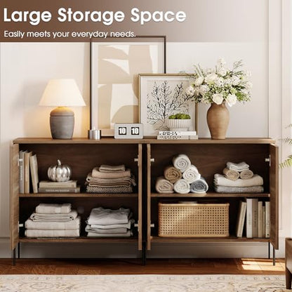 63" W Sideboard Buffet Cabinet, view 6