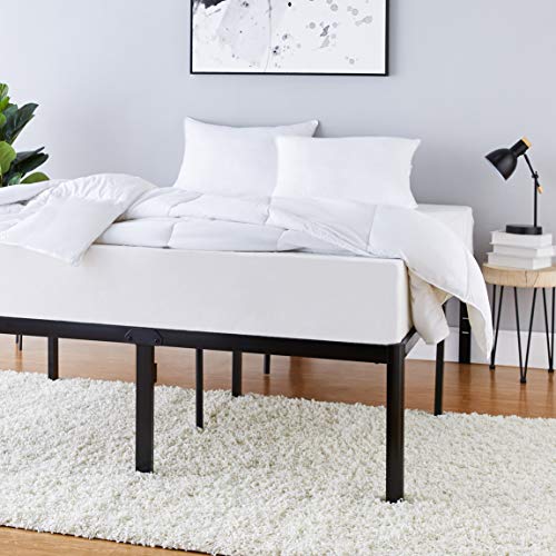 Heavy Duty Non-Slip Sturdy Bed Frame with Steel Slats, No Box Spring Needed, view 8