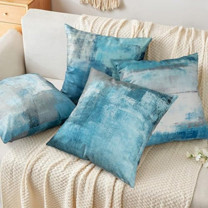 18x18 Throw Pillow Covers Set of 4