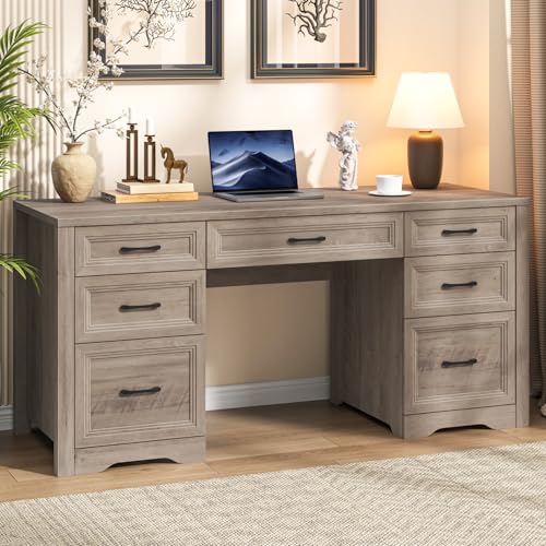 Farmhouse Executive Desk, view 2