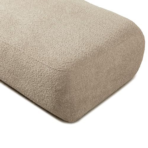 Boucle Upholstered Right Facing Chaise Lounge Indoor for Living Room Bedroom, view 7