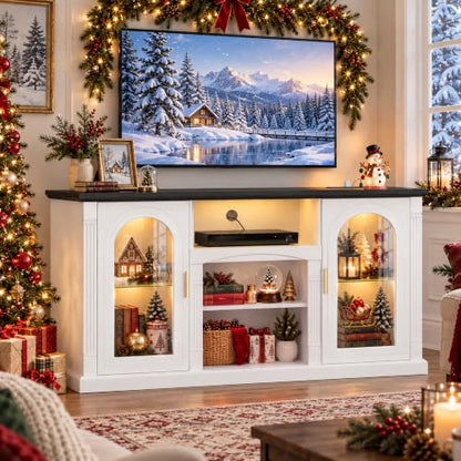 58'' TV Stand, Entertainment Center for TV up to 65'', view 7