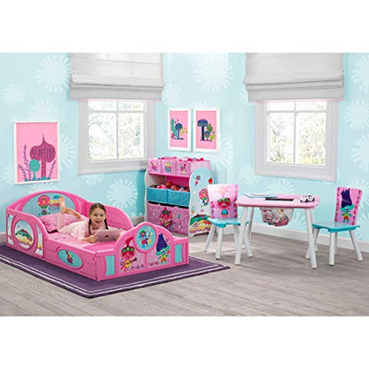 Design and Store 6 Bin Toy Storage Organizer, Trolls World Tour
