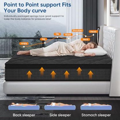 King Size Hybrid Mattress 12 Inch, view 5