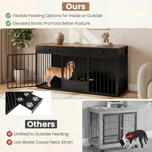 Double Dog Crate Furniture, view 5