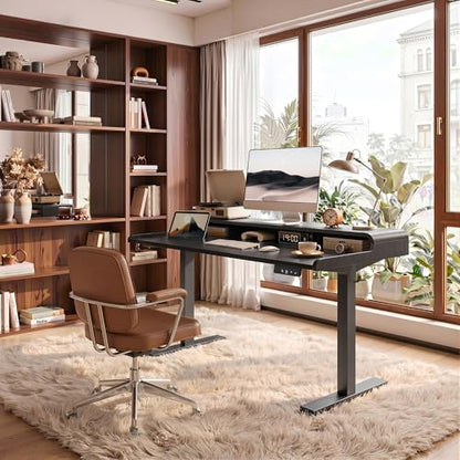 Standing Desk with Storage, view 3