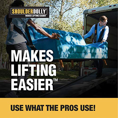 Moving Straps - Lifting Strap for 2 Movers - Move, Lift, Carry, And Secure Furniture, Appliances, Heavy, Bulky Objects Safely, Efficiently, More Easily Like The Pros - LD1000
