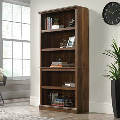 5 Tier Book Shelf Wooden Bookcase Multipurpose Bookshelf for Home Office, view 3