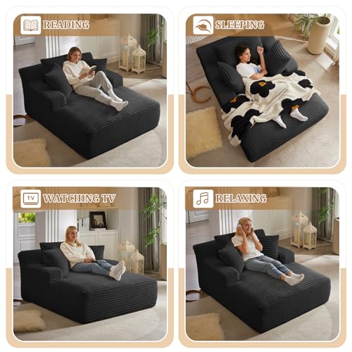 Oversized Chaise Lounge Chair Indoor, view 5