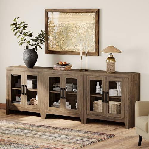 Farmhouse TV Stand for TVs up to 85”, view 4