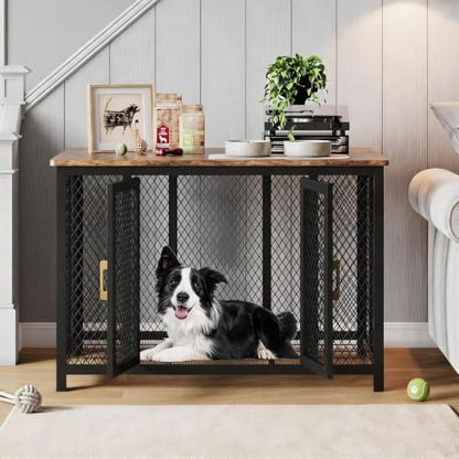 48 Inch Dog Crate Furniture for Large Dogs, view 4