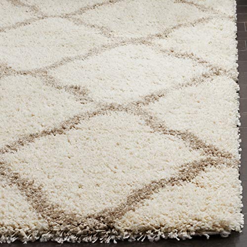 SAFAVIEH Hudson Shag Rug 4x6, Plush Ivory & Beige SGH283D
