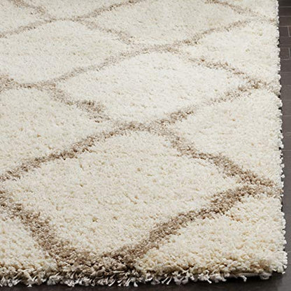 SAFAVIEH Hudson Shag Rug 4x6, Plush Ivory & Beige SGH283D