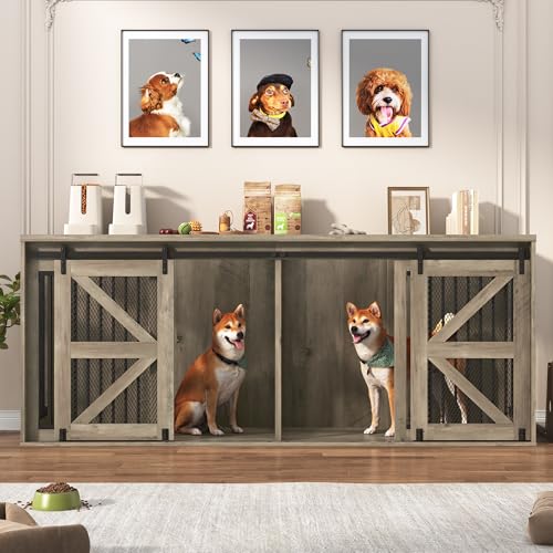 jiteentarou87In Farmhouse Dog Crate TV Stand, view 7