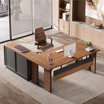 Tribesigns 63‘’ L-Shaped Executive Desk, view 2