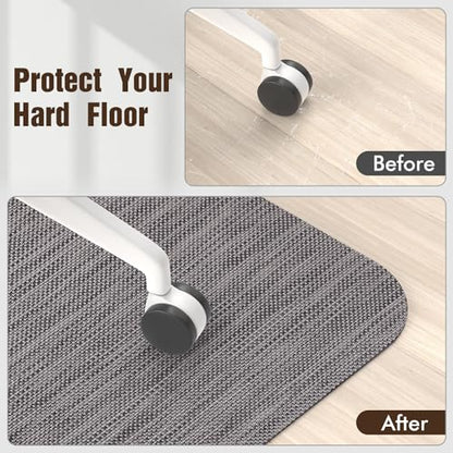 Office Chair Mat for Hardwood Floors, Anti-Slip PVC, 36 x 48 Inch, view 7