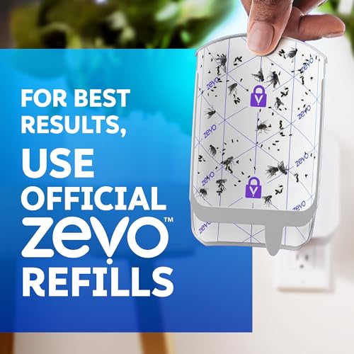 Zevo Flying Insect Trap for Fruit Flies & Gnats, 1 Plug-in Base & 3 Refills, view 6