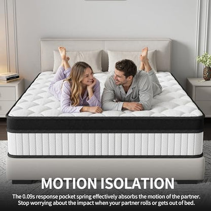 12 Inch Hybrid Mattress King Size, view 8