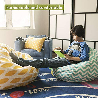 Goods Coral Chevron Small Classic Bean Bag