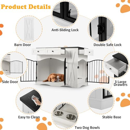 Large Dog Crate Furniture, view 4