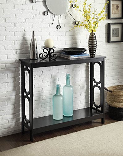 Omega Console Table, Black