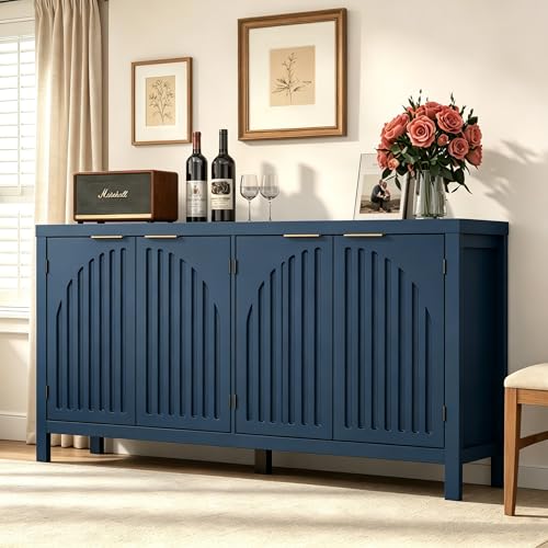 58" Sideboard Buffet Cabinet with Storage, view 6