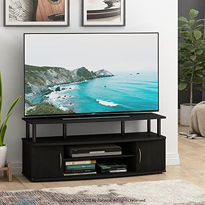JAYA Large Entertainment Stand for TV Up to 55 Inch, Blackwood, view 3