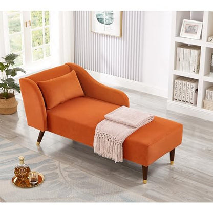 GDFStudio Upholstered Chaise Lounge Chair Indoor, view 4