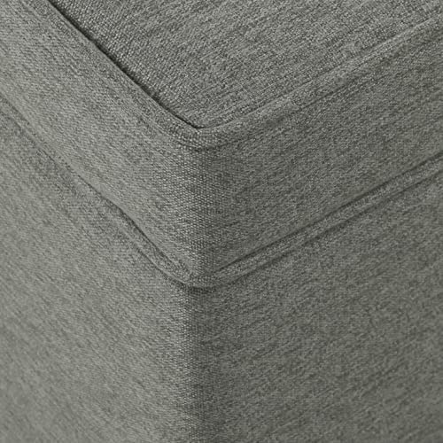 24" Storage Ottoman, Gray (K7732-F2281-V), Large